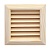 Деревянная вентиляционная решетка, дугласова пихта 112x112