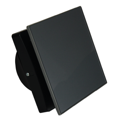 Накладной вентилятор Seicoi Floxy Design 100 Grey glass (SMAD04-01G)