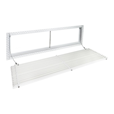 Вентиляционная решетка Brofer FUTURE 10 белая (800x100 мм) Вентиляционная решетка Brofer FUTURE 10 белая (800x100 мм)