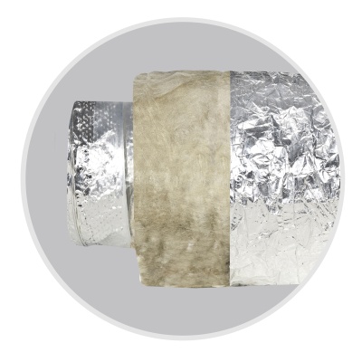 Воздуховод гибкий Sonodec A23 (127 мм/10 м)