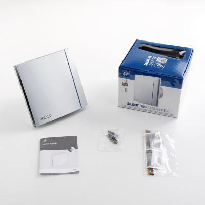 Накладной вентилятор Soler Palau SILENT-100 CRZ SILVER DESIGN 3C