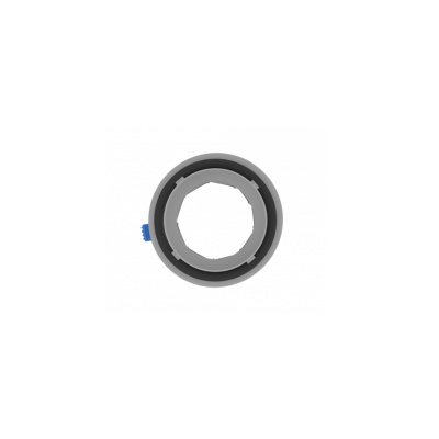 Фланец соединительный с ирисовым дросселем Flexag FLD75-G, цвет серый