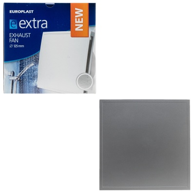 Накладной вентилятор Europlast EET125S серебро