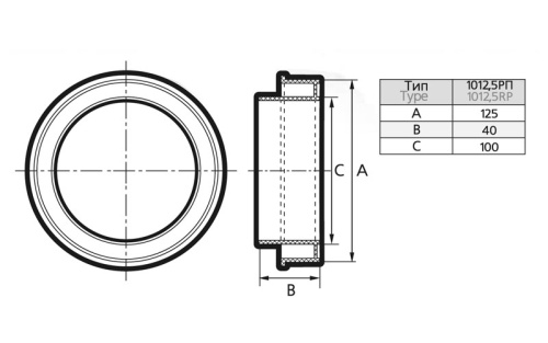 Редуктор пластиковый ЭРА 1012,5РП