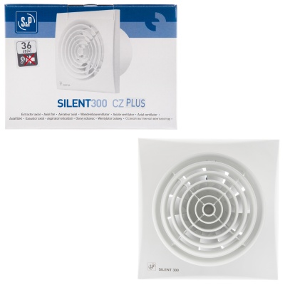 Вентилятор с обратным клапаном Soler Palau SILENT-300 CZ PLUS