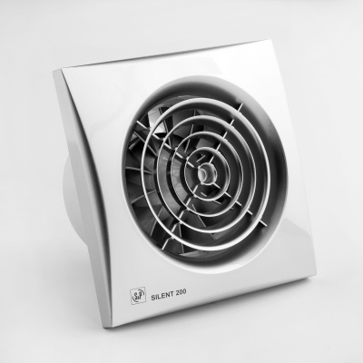 Вентилятор вытяжной 120 мм Soler Palau SILENT-200 CRZ SILVER 