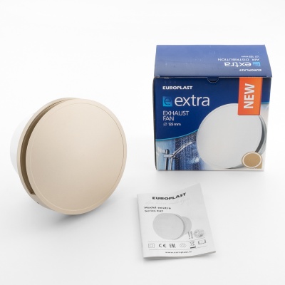 Накладной вентилятор Europlast EAT125G золото